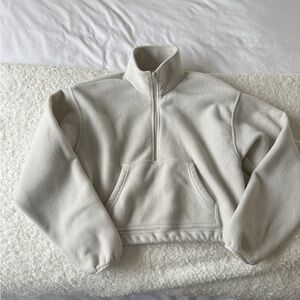 Aritzia Polar Fleece Quarter Zip